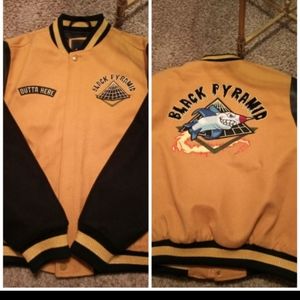 Chris brown black pyramid jacket